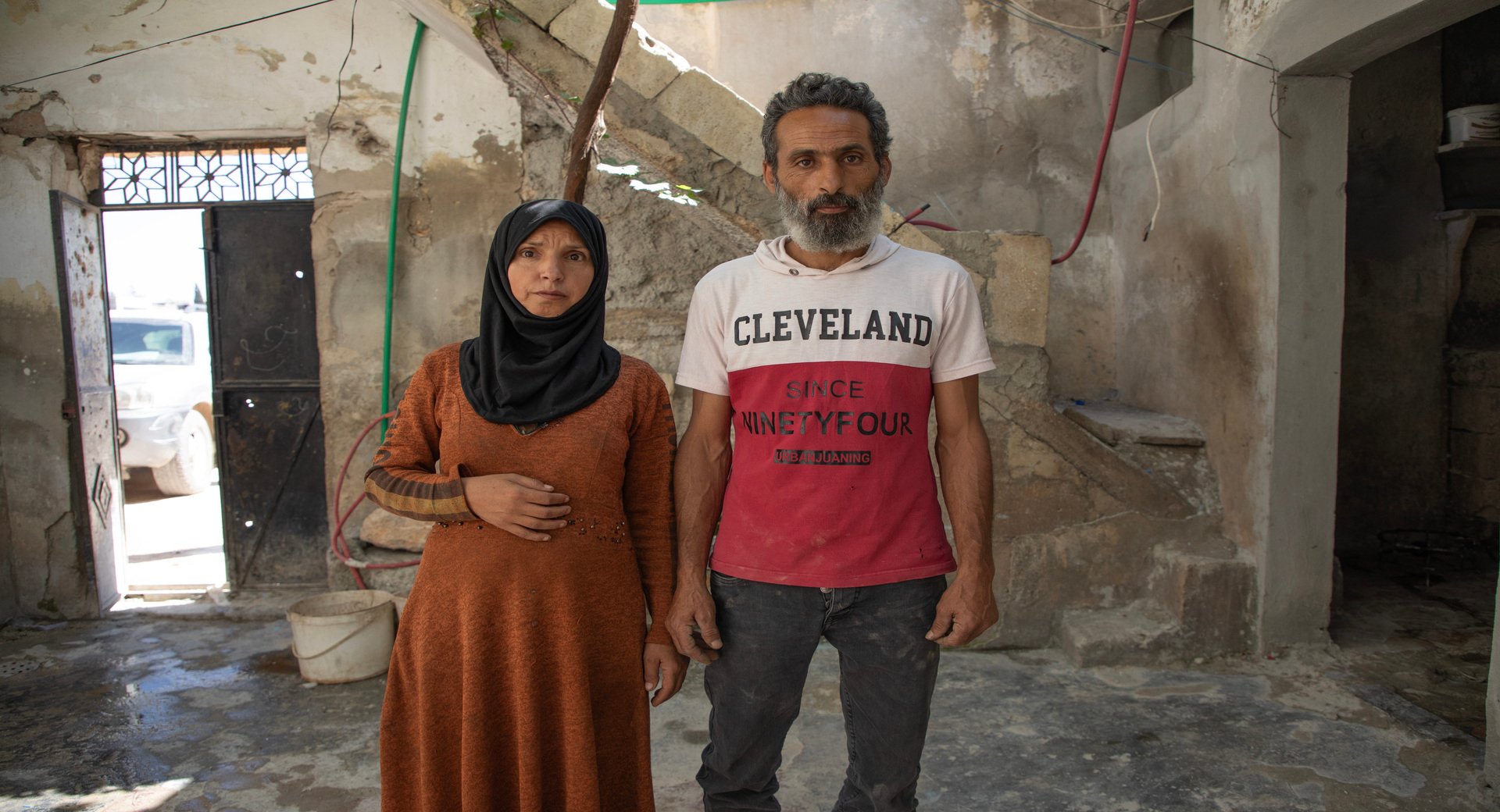 UNHCR: Syria Winter Appeal Syria, a husband and his wife finally returned