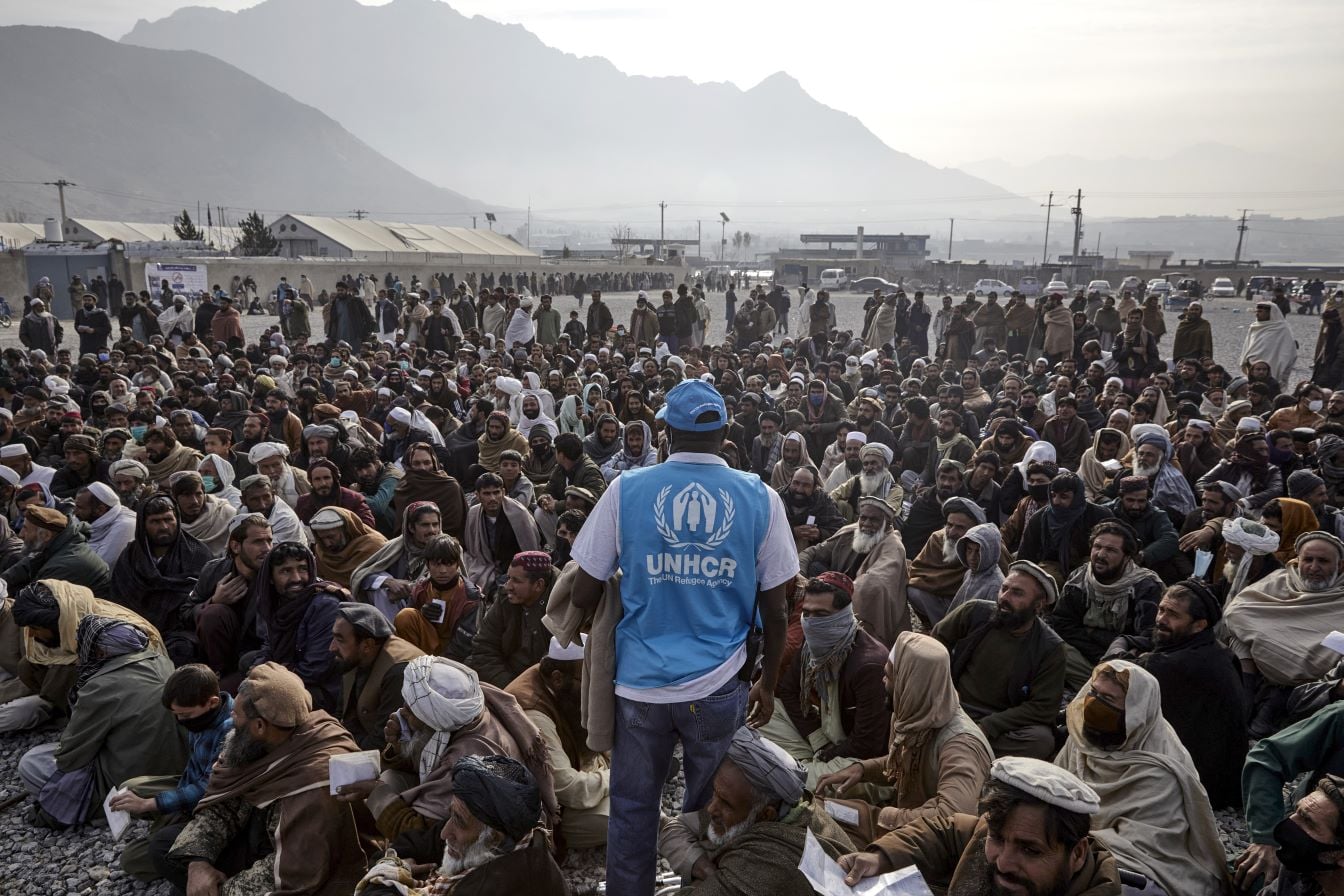 UNHCR Worker