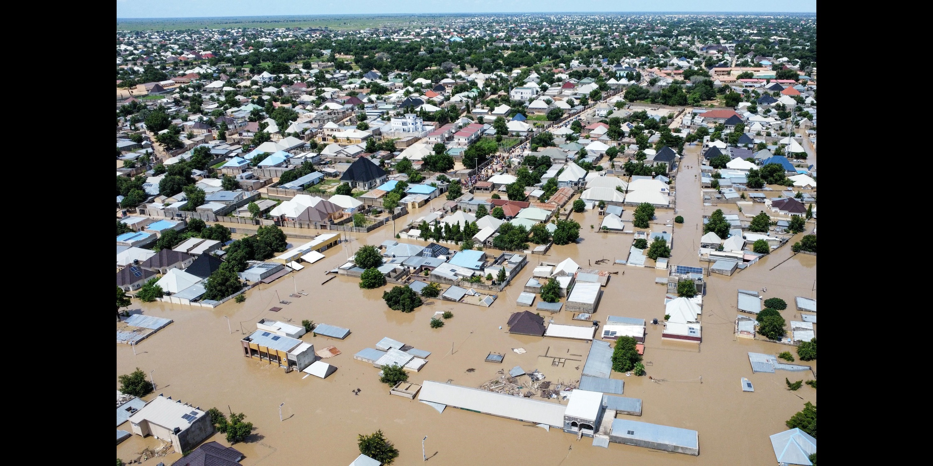 UNHCR: Nigeria Floods Emergency Nigeria Floods Aerial image