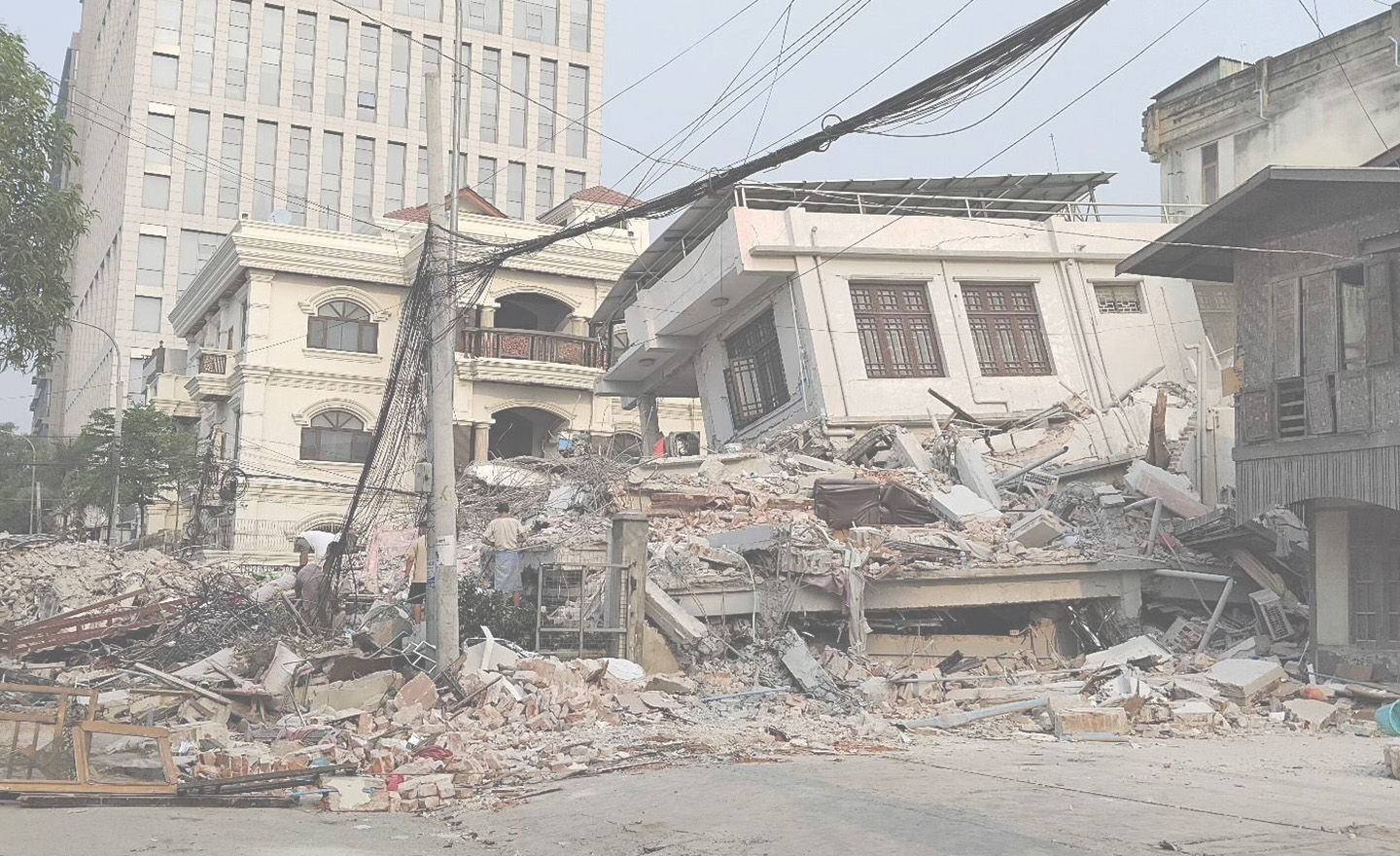 Tremblement de terre Myanmar