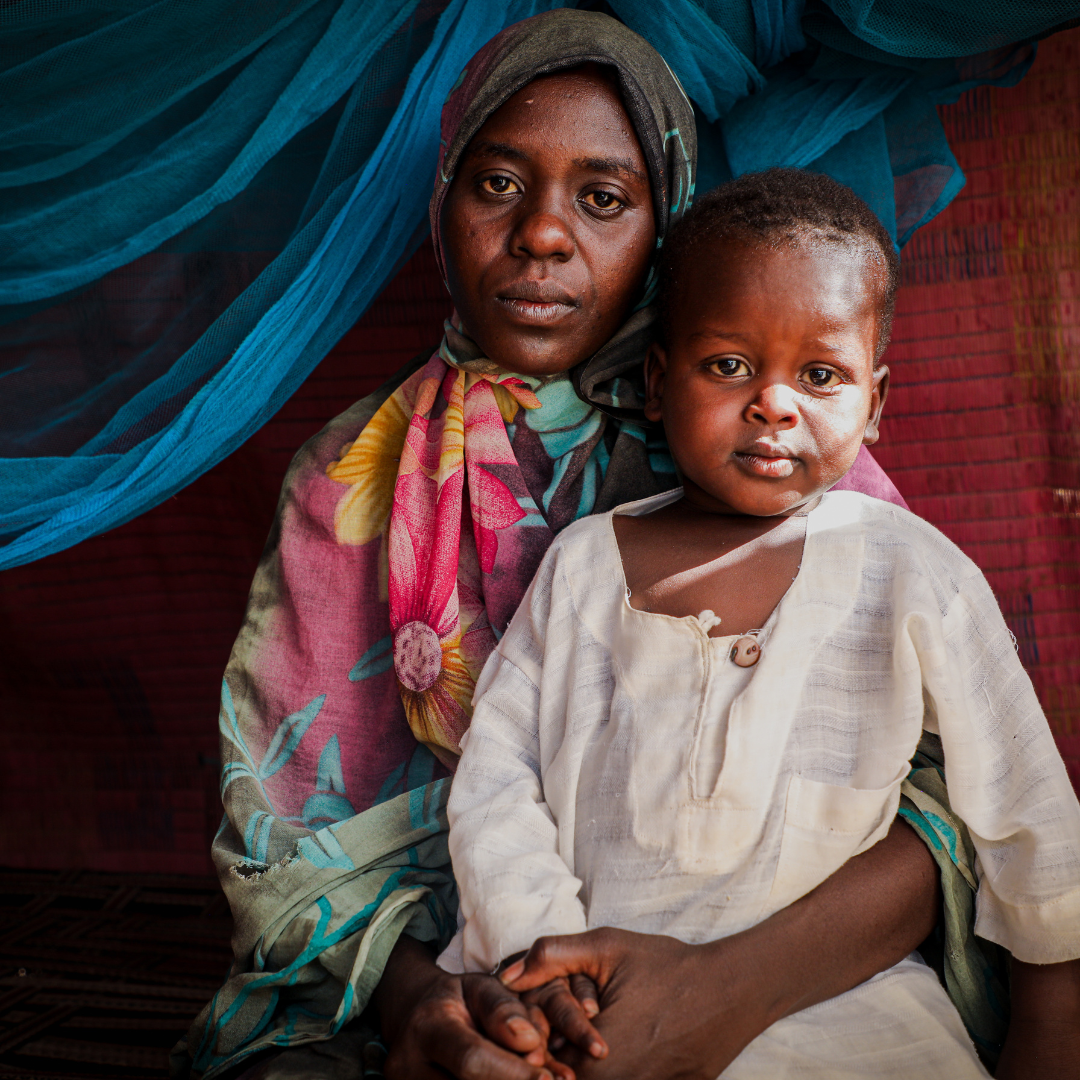 Sudan mother and child