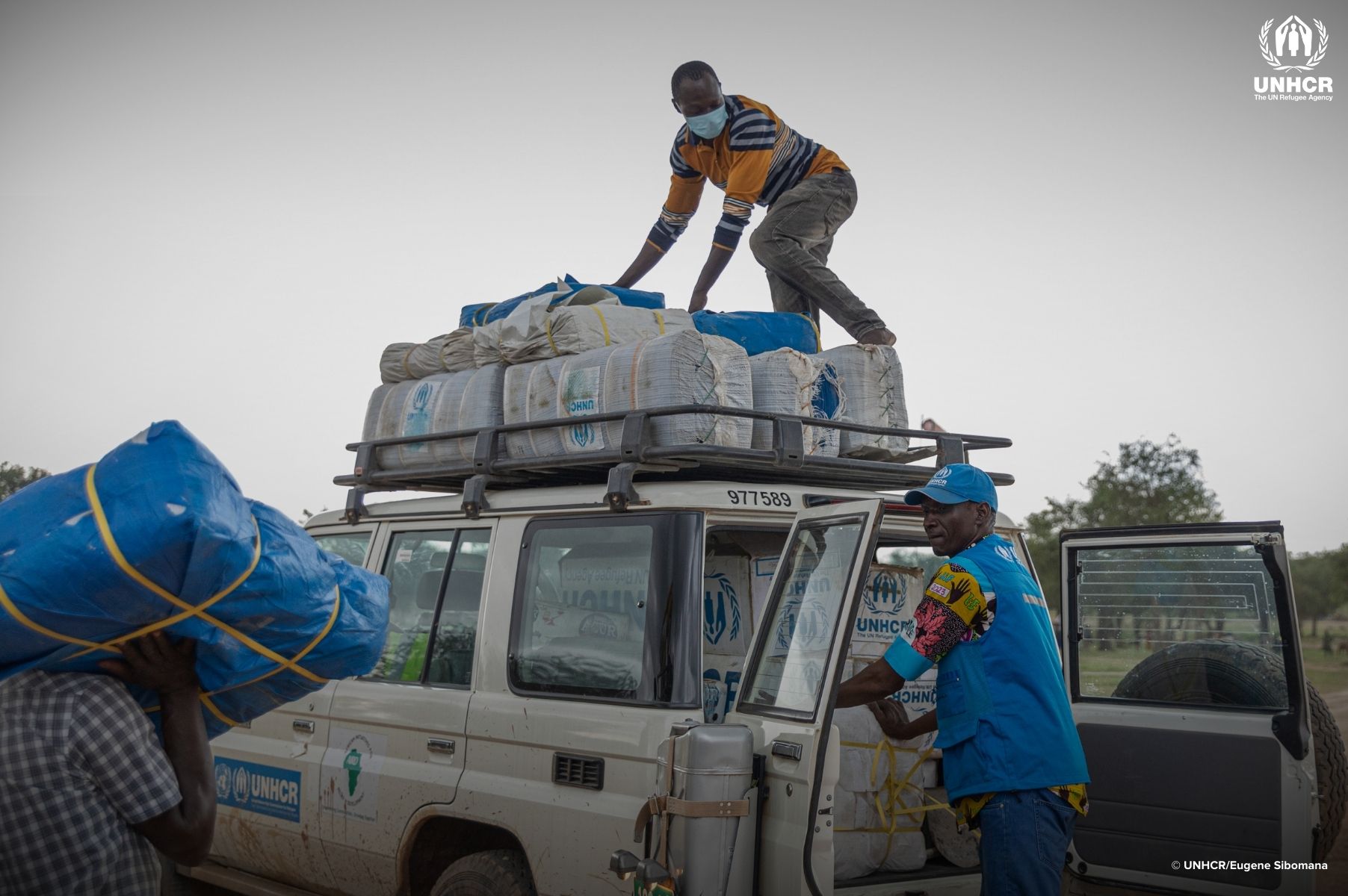 UNHCR ขนส่งสิ่งของด้านมนุษยธรรมของเพื่อช่วยเหลือผู้ที่ได้รับผลกระทบจากน้ำท่วมในประเทศซูดาน