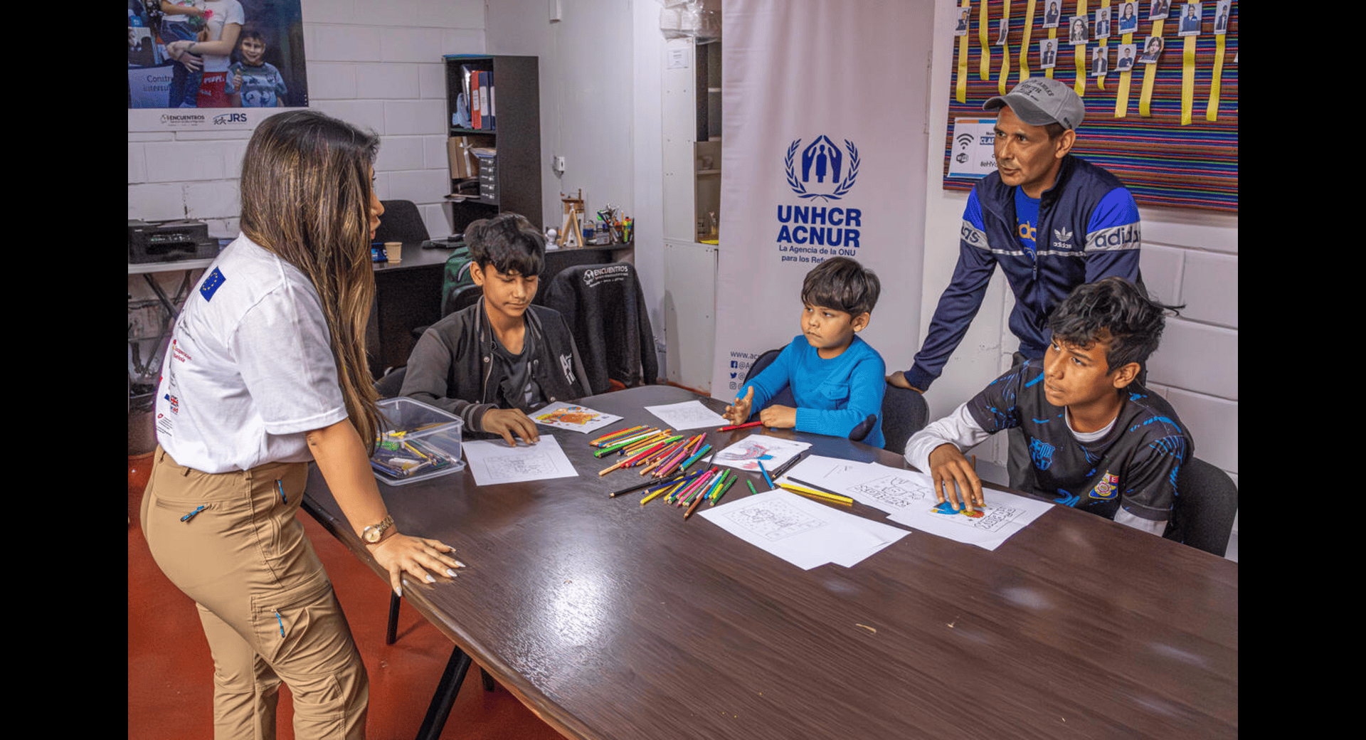 Peru. Venezuelan father in Tacna rebuilds life with help for son’s recovery