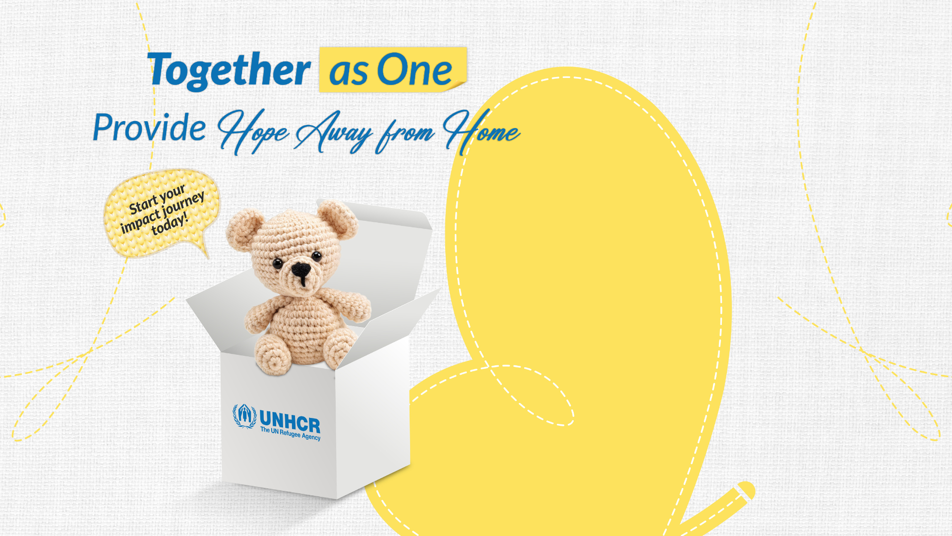 Together as One - Provide Hope Away from Home