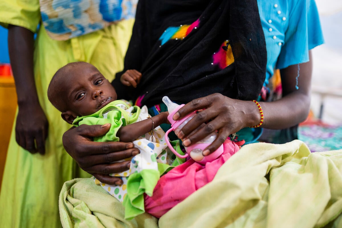 Chad. A massive influx of Sudanese refugees that persisted for nearly three years following the outbreak of the war in Sudan