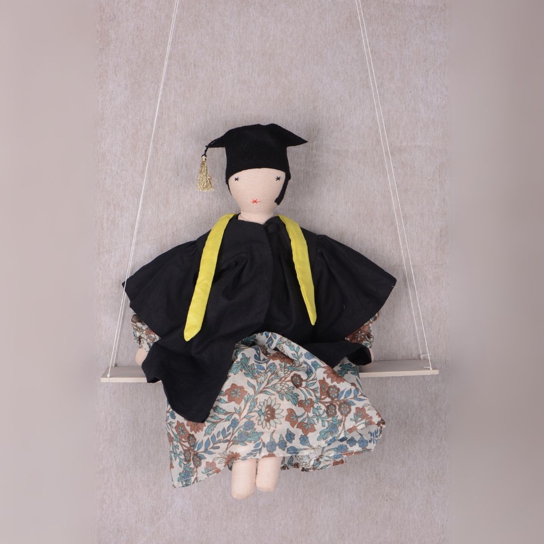 MADE 51 Graduation Doll Nargis HKD400 handcrafted by refugee