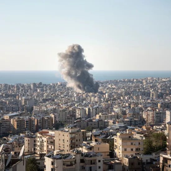 Missile strikes Lebanon