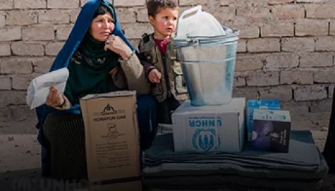 UNHCR provides vital support to 150 Families.