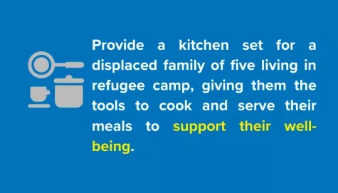 Support refugee well being