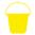 icon bucket yellow